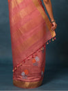 Indiehaat | Banswara Cotton Silk Saree Pink