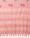 Indiehaat | Banswara Cotton Silk Saree Pink