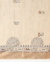 Indiehaat | Banswara Cotton Silk Saree Beige