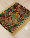 Indiehaat|Bangalori Silk Multicolor Wall Hanging|Unique DÃƒÆ’Ã‚Â©cor