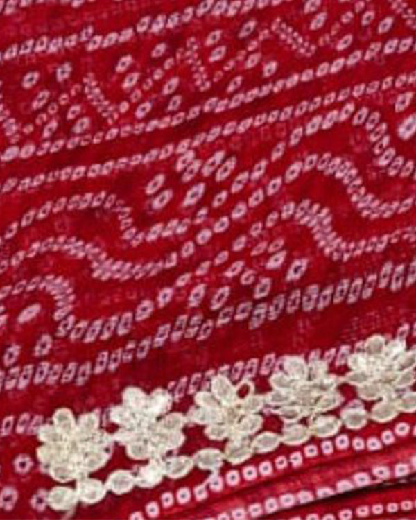 Pankhudi Gota Patti Kota Cotton Light Green Saree