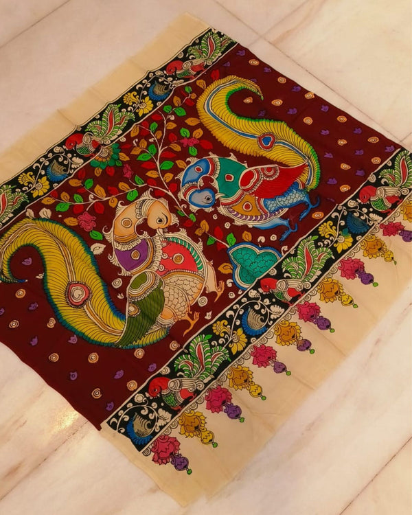 Indiehaat|Bangalori Silk Multicolor Wall Hanging|Unique DÃƒÆ’Ã‚Â©cor