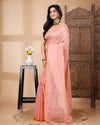 Nargis Ki Roshini Tissue Silk Pink Saree