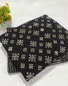 Indiehaat | Blockprinted Cotton Suit (Top & Bottom) Black