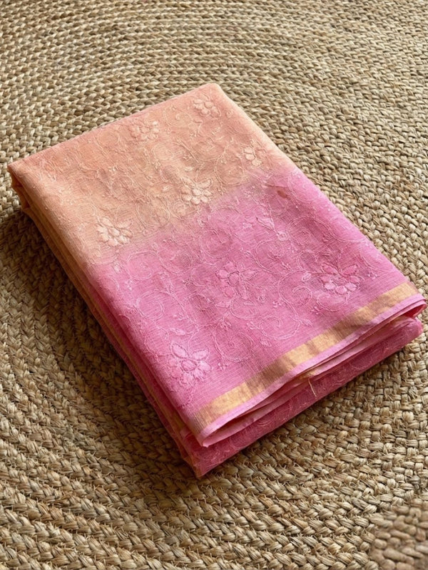 Sophisticated Pure Cotton Kota Doria Multicolor Saree