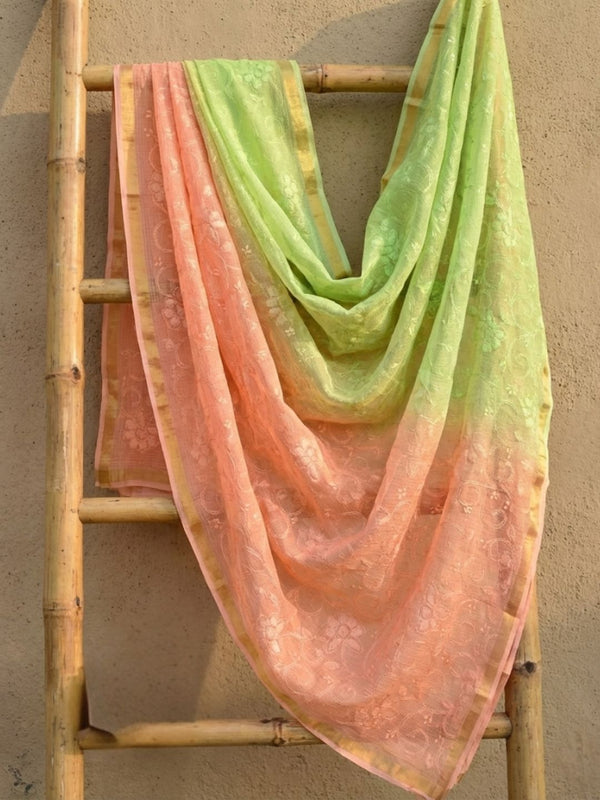 Versatile Pure Cotton Kota Doria Multicolor Saree