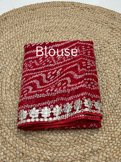 Pankhudi Gota Patti Kota Cotton Beige Saree