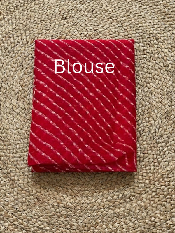 Pankhudi Jugnu Checks Gota Patti Sky Blue Saree