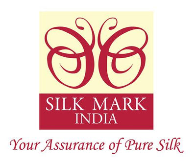 Silkmark Certified Banarasi Muga Tussar Pacific Blue Saree