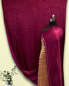 Indiehaat | Modal Silk Plain Pink Saree | Charming