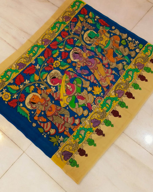 Indiehaat|Bangalori Silk Multicolor Wall Hanging|Unique DÃƒÆ’Ã‚Â©cor