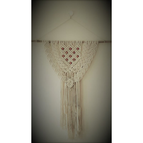 Wall Hanging White Show Piece-Indiehaat