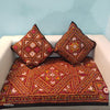 Indiehaat | Khamma Ghani Elegant Rajkoti Brown Sofa Cover