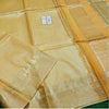 Handcrafted Kota Silk Yellow Saree Jacquard Weaves with Blouse-Indiehaat