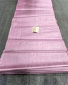 Silkmark Certified Pure Tussar Silk Fabric Mauve Color - IndieHaat